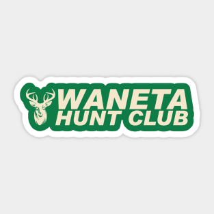 Waneta Hunt Club Deer Sticker